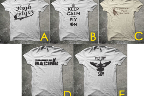 Vote for your favorite pigeon tee!